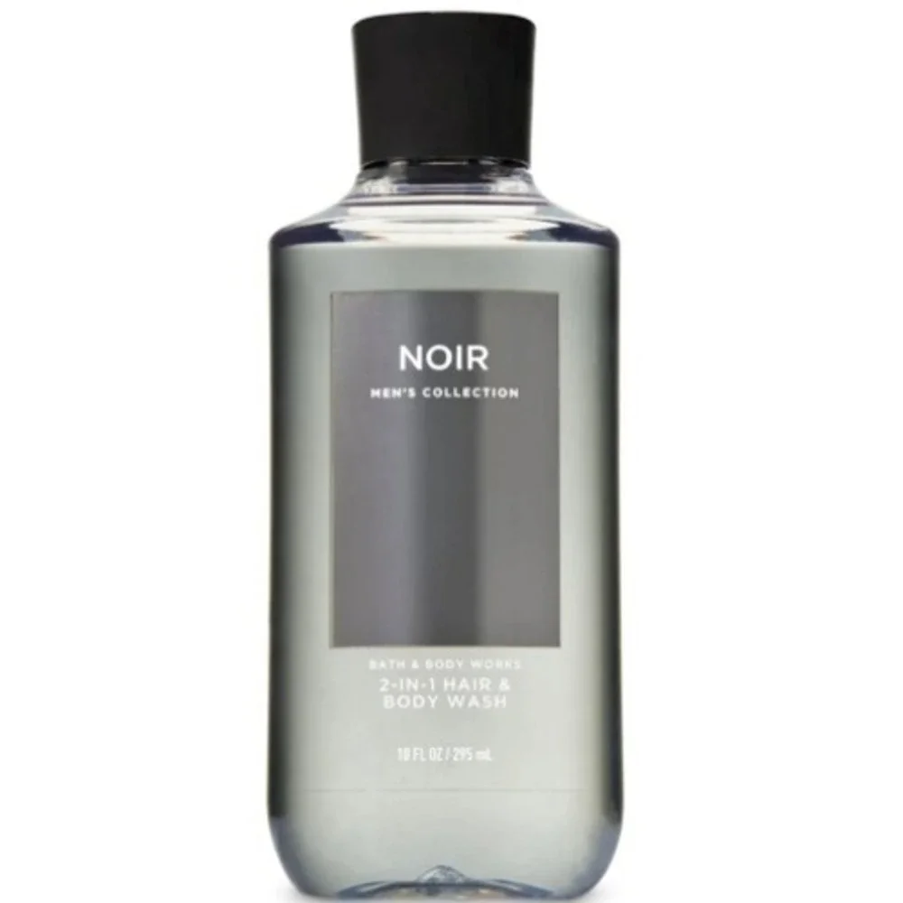 Bath & Body Works Noir Mens Collection 2-in-1 Hair & Body Wash 10oz Retired